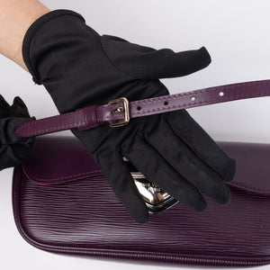 LOUIS VUITTON CASSIS EPI LEATHER MONTAIGNE CLUTCH BAG