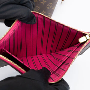 LOUIS VUITTON NEVERFULL GM MONOGRAM CANVAS GHW (MICROCHIP)
