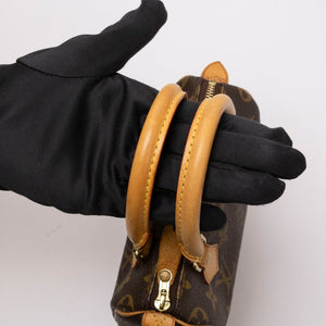 LOUIS VUITTON NANO SPEEDY MONOGRAM CANVAS GHW