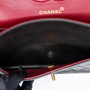 CHANEL VINTAGE MEDIUM CLASSIC FLAP LAMB SKIN GHW