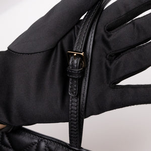 CHRISTIAN DIOR SMALL TOUJOURS TOTE BAG BLACK CALFSKIN LEATHER GHW