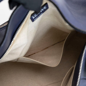 LOEWE MEDIUM PUZZLE BAG NAVY CALFSKIN SHW