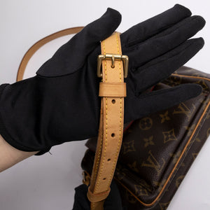 LOUIS VUITTON CITE PM MONOGRAM GHW