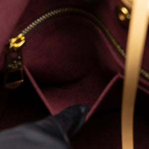 LOUIS VUITTON CARRYALL PM MONOGRAM CANVAS GHW (MICROCHIP)