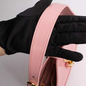 GUCCI JACKIE 1961 PINK LEATHER GHW