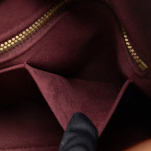 LOUIS VUITTON CARRYALL PM MONOGRAM CANVAS GHW (MICROCHIP)