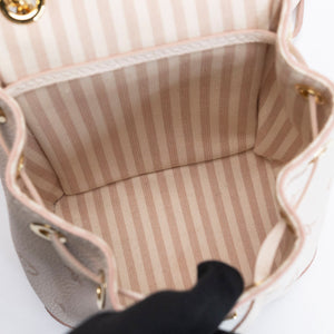 LOUIS VUITTON NANO NEO BACKPACK PINK MONOGRAM EMPREINTE LEATHER GHW