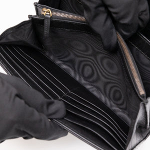GUCCI GG MARMONT WALLET ON CHAIN BLACK GHW