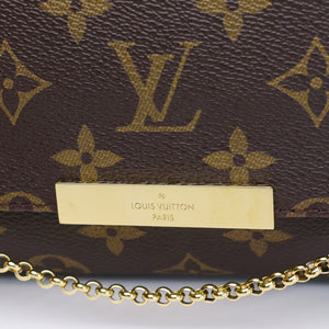 LOUIS VUITTON MONOGRAM FAVORITE MM MONOGRAM CANVAS GHW