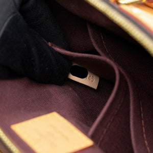 LOUIS VUITTON TURENNE PM BAG MONOGRAM CANVAS BROWN GHW