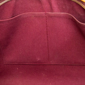 LOUIS VUITTON VERNIS BREA MM BAG MONOGRAM PATENT AMARANTE GHW