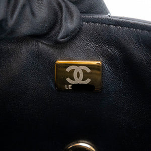 CHANEL CLASSIC FLAP MINI RECTANGULAR TOP HANDLE BAG LAMBSKIN GHW (MICROCHIP)