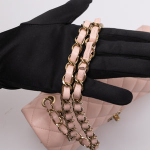 CHANEL CLASSIC DOUBLE FLAP SMALL LGHW (MICROCHIP)
