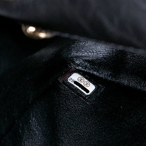 CHANEL MINI 2.55 REISSUE AGED CALFSKIN BLACK GHW