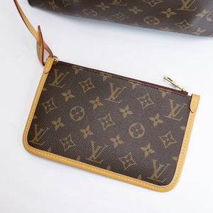 LOUIS VUITTON CARRYALL PM MONOGRAM CANVAS GHW (MICROCHIP)
