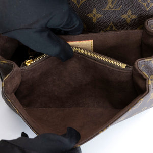LOUIS VUITTON POCHETTE METIS EAST WEST MONOGRAM CANVAS GHW (MICROCHIP)