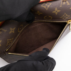LOUIS VUITTON POCHETTE METIS MONOGRAM CANVAS GHW (MICROCHIP)