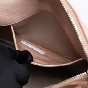 MIU MIU VITELLO LUX BOW SATCHEL CALFSKIN LEATHER