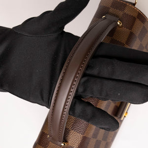 LOUIS VUITTON CROISETTE DAMIER EBENE CANVAS GHW