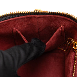 LOUIS VUITTON VANITY PM BLACK/BEIGE CALFSKIN GHW (MICROCHIP)