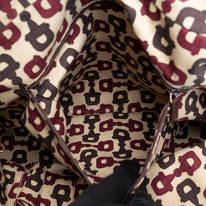 GUCCI GUCCISSIMA LARGE PRINCY TOTE BAG BROWN LEATHER GHW