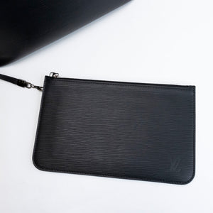 LOUIS VUITTON NEVERFULL MM EPI BLACK SHW