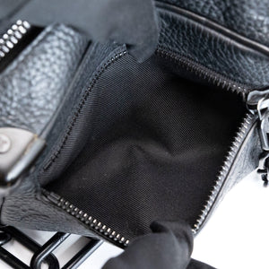 LOUIS VUITTON MINI SOFT TRUNK MONOGRAM TAURILLON LEATHER SO BLACK (MICROCHIP)