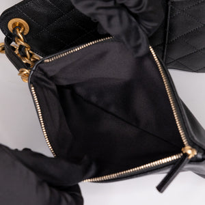 CHANEL 25 MEDIUM BAG CAVIAR LEATHER GHW