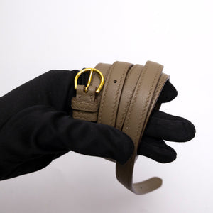 HERMES MINI 24/24 BAG ETOUPE EVERCOLOR / SWIFT LEATHER GHW STAMP B