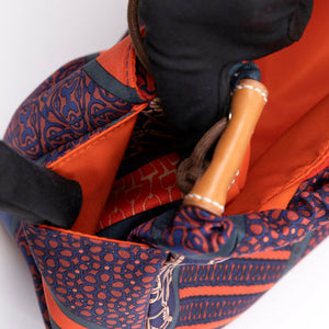 HERMES FOURBI 25 POUCH CANVAS / LEATHER MULTICOLOUR SHW