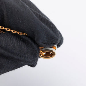 HERMES MINI POP H NECKLACE BLANC GHW