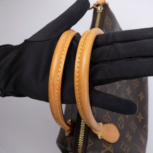 LOUIS VUITTON TURENNE PM BAG MONOGRAM CANVAS BROWN GHW