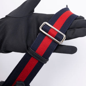 GUCCI GG SUPREME MESSENGER BAG BLACK / MULTICOLOUR CANVAS SHW
