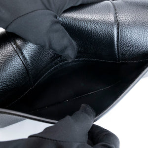 BALENCIAGA DOWNTOWN SHOULDER BAG BLACK CALFSKIN SHW