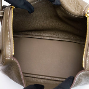 HERMES LINDY 26 CLEMENCE ETOUPE GHW STAMP U