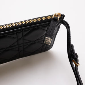CHRISTIAN DIOR SMALL TOUJOURS TOTE BAG BLACK CALFSKIN LEATHER GHW