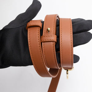 LOEWE X HOWL'S MOVING CASTLE SMALL CALCIFER PUZZLE BAG SATIN CALFSKIN TAN GHW