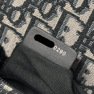 CHRISTIAN DIOR 30 MONTAIGNE BAG BLUE OBLIQUE JACQUARD GHW