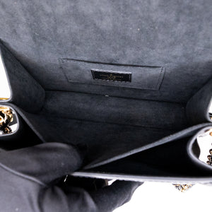 LOUIS VUITTON MINI DAUPHINE BLACK EPI LEATHER GHW