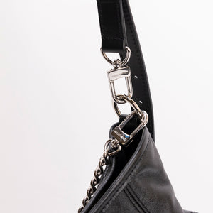 LOUIS VUITTON CARRYALL CARGO VIBE PM BLACK LAMBSKIN LEATHER SHW