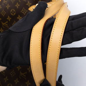 LOUIS VUITTON ESTRELA MEDIUM BROWN COATED CANVAS MONOGRAM GHW
