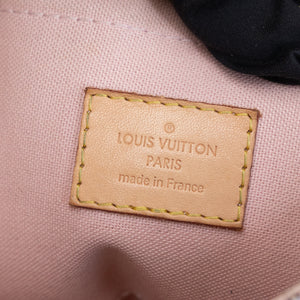 LOUIS VUITTON CROISETTE BAG DAMIER AZUR CANVAS GHW