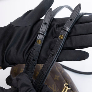 LOUIS VUITTON PALM SPRINGS MINI MONOGRAM CANVAS GHW (MICROCHIP)