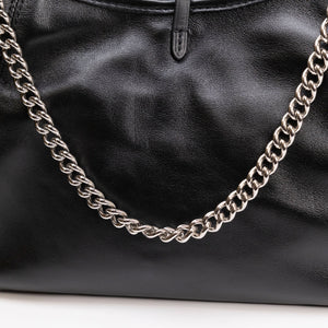 LOUIS VUITTON CARRYALL CARGO VIBE PM BLACK LAMBSKIN LEATHER SHW