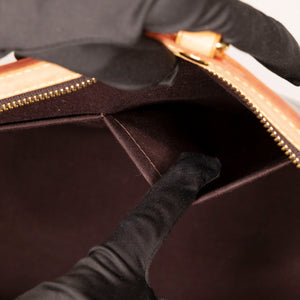 LOUIS VUITTON VERNIS BREA MM BAG MONOGRAM PATENT AMARANTE GHW