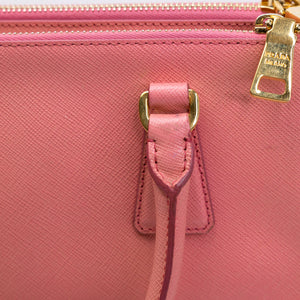 PRADA SAFFIANO SMALL TOTE BAG PINK GHW
