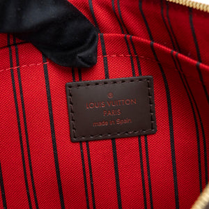 LOUIS VUITTON NEVERFULL MM DAMIER EBENE CANVAS GHW
