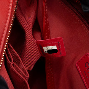 CHANEL MEDIUM GABRIELLE HOBO BAG CALFSKIN RED MULTICOLOUR HARDWARE