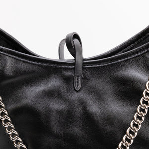 LOUIS VUITTON CARRYALL CARGO VIBE PM BLACK LAMBSKIN LEATHER SHW