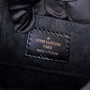 LOUIS VUITTON MINI DAUPHINE BLACK EPI LEATHER GHW